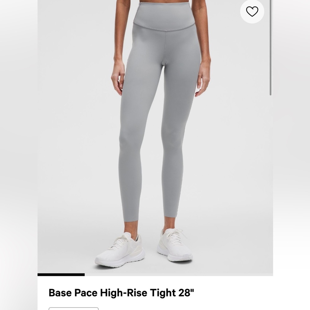 Gray/Black Pattern Bace Pace Lululemon Legging! - image 2